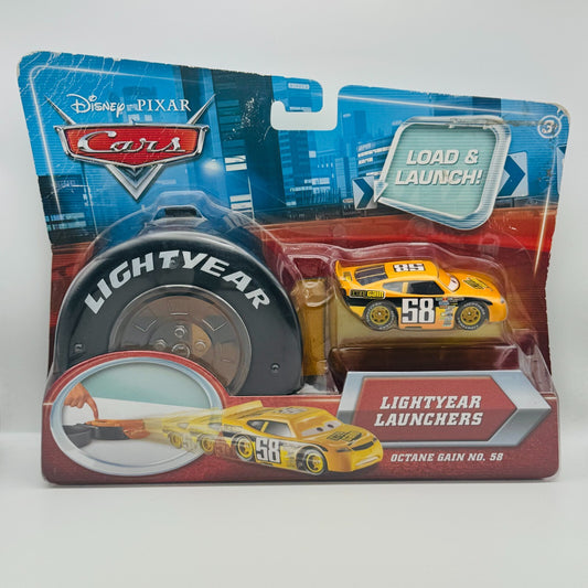 Disney Pixar Cars LIGHTYEAR LAUNCHERS OCTANE GAIN BILLY OILCHANGER 1:55 Diecast