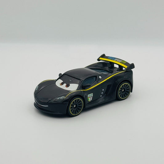 Disney Pixar Cars - LEWIS HAMILTON *NO TEETH GAP* VARIANT 2011 - 1:55 Diecast