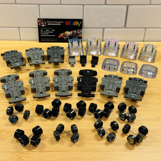 Disney Pixar Cars RLC SOTS Speedway Of The South Genuine Parts, Wheels, Chassis