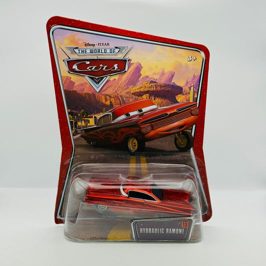 Disney Pixar Cars - RED HYDRAULIC RAMONE World Of Cars 2008 - 1:55 Diecast