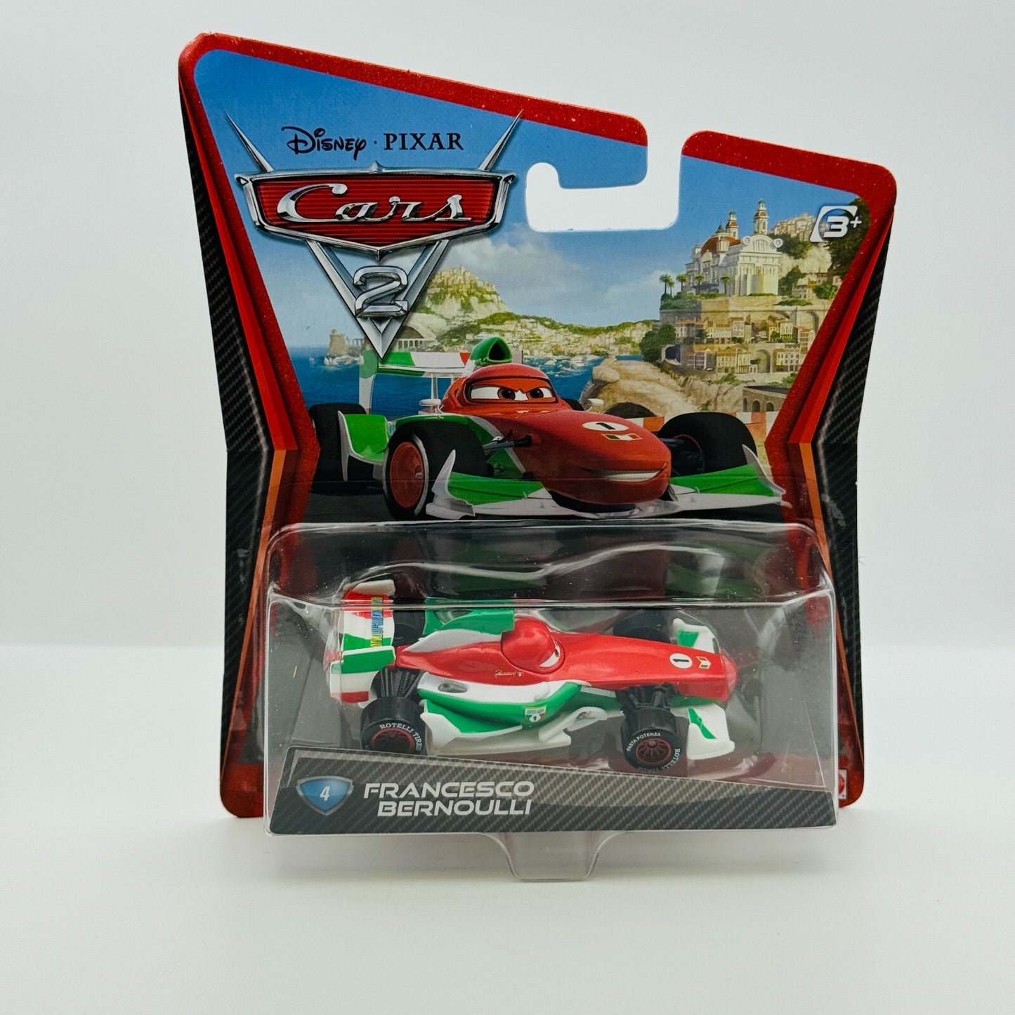 Disney Pixar Cars - FRANCESCO BERNOULLI Cars 2 2011 - 1:55 Diecast
