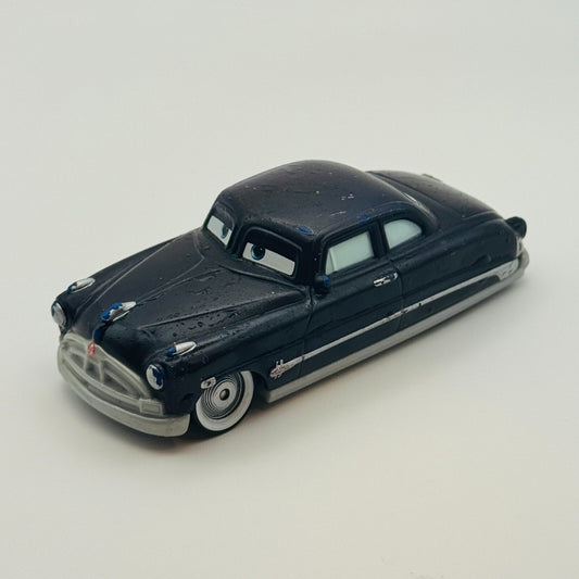 Disney Pixar Cars - COLOR CHANGERS DOC HUDSON BLACK/BLUE 2010 - 1:55 Scale