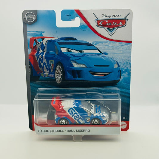 Disney Pixar Cars - METALLIC SILVER RAOUL CAROULE Scavenger Hunt - 1:55 Diecast