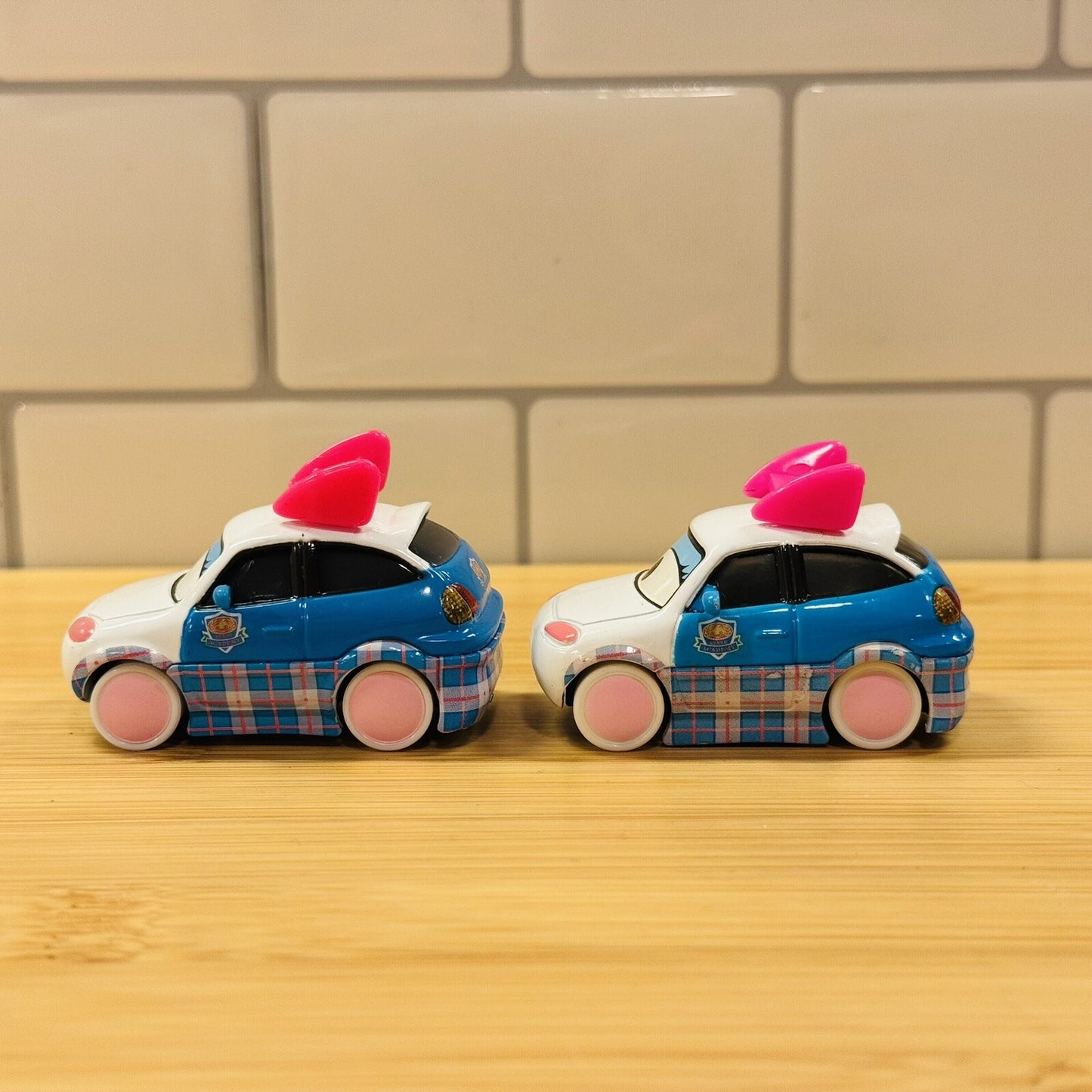 Disney Pixar Cars Suki Light Pink & Painted Mirrors SAMPLE PROTOTYPE 2011 - 1:55