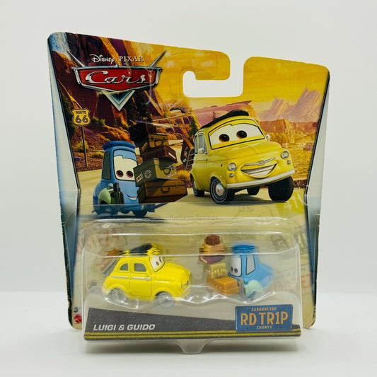 Disney Pixar Cars - ROAD TRIP LUIGI & GUIDO RD TR1P - 1:55 Diecast *SUPER RARE*