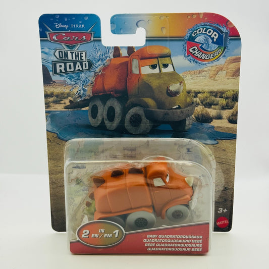 Disney Pixar Cars - COLOR CHANGERS BABY QUADRATORQUOSAUR DINO - 1:55 Scale