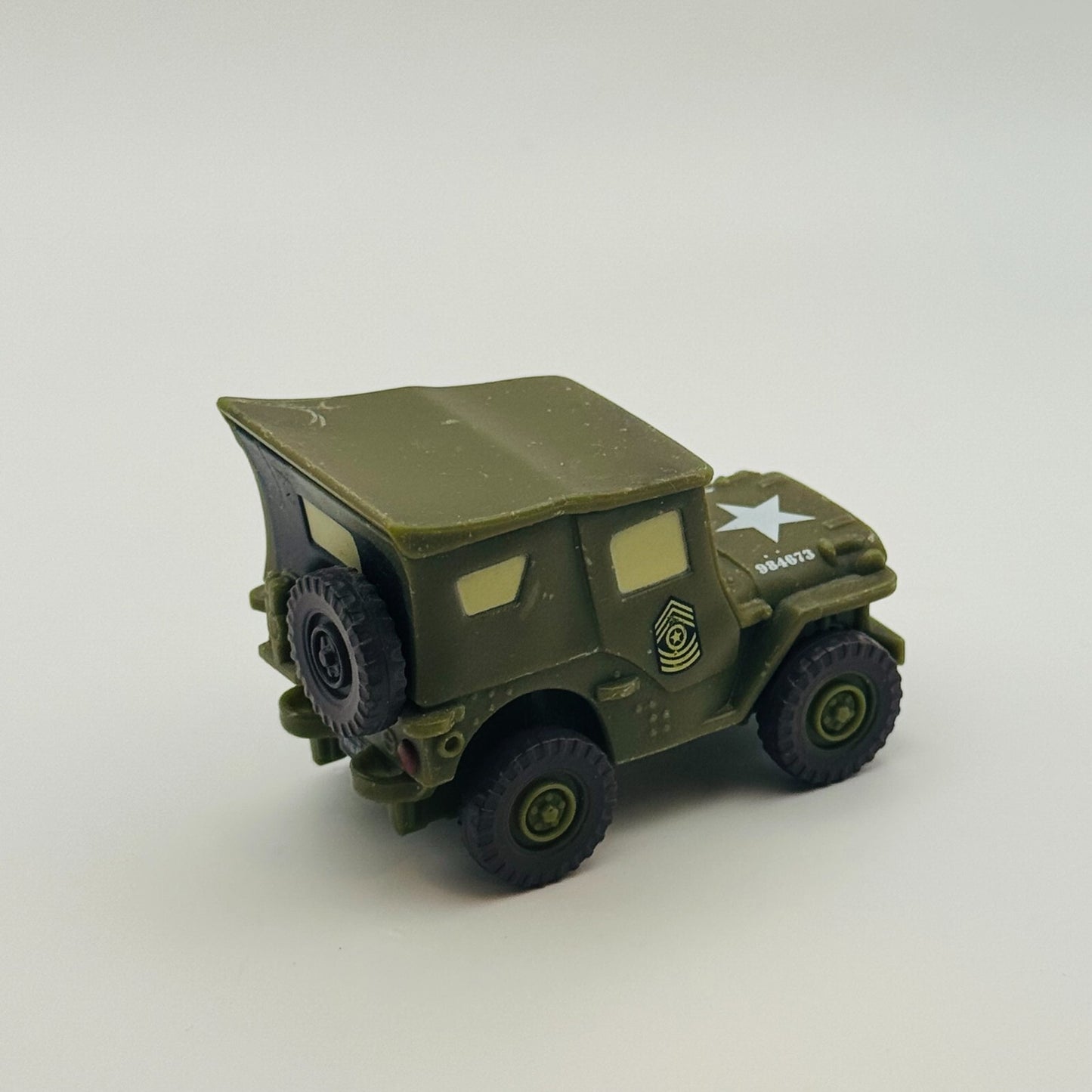 Disney Pixar Cars - COLOR CHANGERS SARGE BLACK/GREEN 2010 - 1:55 Scale
