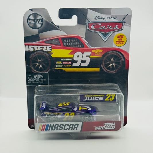 Disney Pixar Cars - NASCAR BUBBA WHEELHOUSE TORQUEBERRY JUICE 2022 -1:55 Diecast