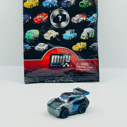 Disney Pixar Cars - Mini Racers METALLIC JACKSON STORM 2018 #14 - 1:55 Diecast