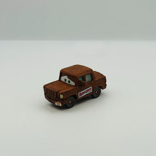 Disney Pixar Cars - FRED WITH BUMPER STICKERS *CHASE* - 1:55 Diecast