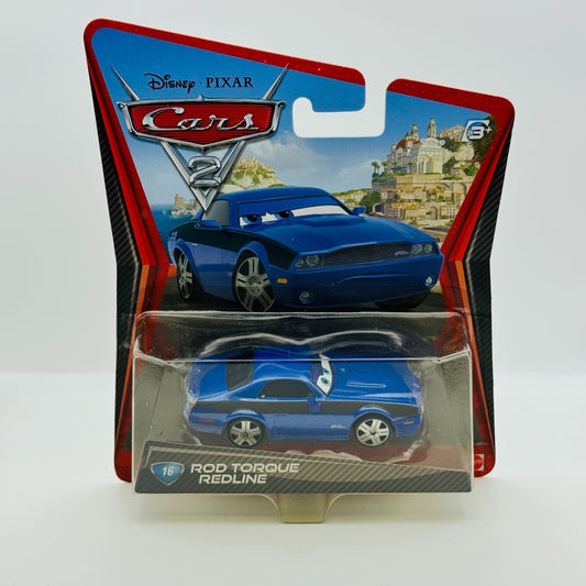 Disney Pixar Cars - ROD TORQUE REDLINE DODGE CHARGER Cars 2 2011 - 1:55 Diecast