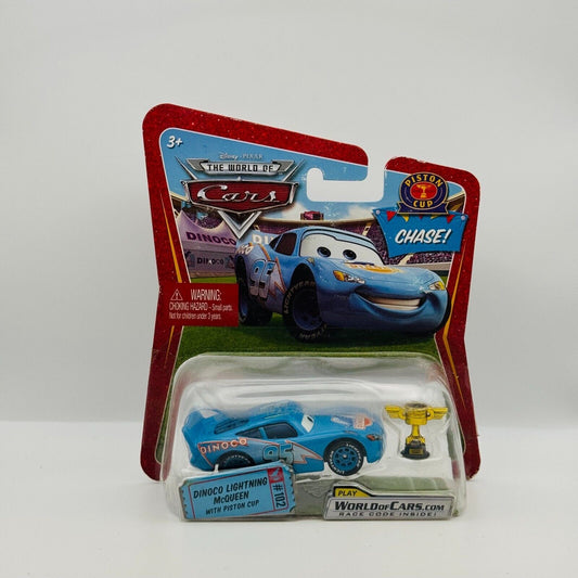 Disney Pixar Cars - DINOCO McQUEEN WITH PISTON CUP Race O Rama 2009 1:55 Diecast