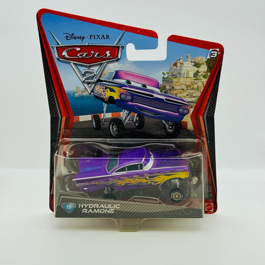 Disney Pixar Cars - PURPLE HYDRAULIC RAMONE Cars 2 2011 - 1:55 Diecast