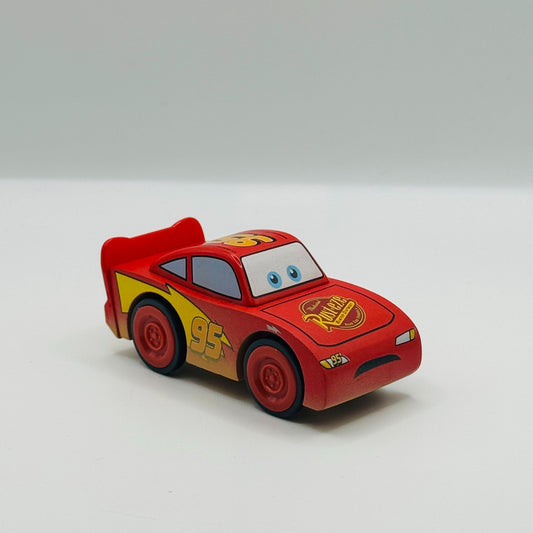 Disney Pixar Cars - WOOD DUSTY LIGHTNING MCQUEEN DIRT TRACK -  Wooden Toys R Us