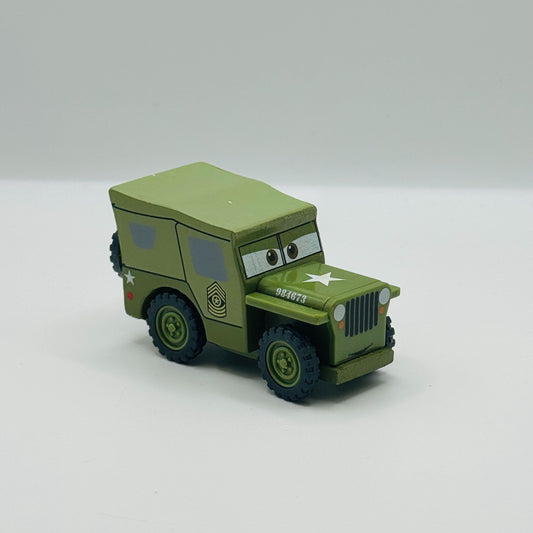 Disney Pixar Cars - WOOD SARGE -  Wooden Toys R Us Exclusive