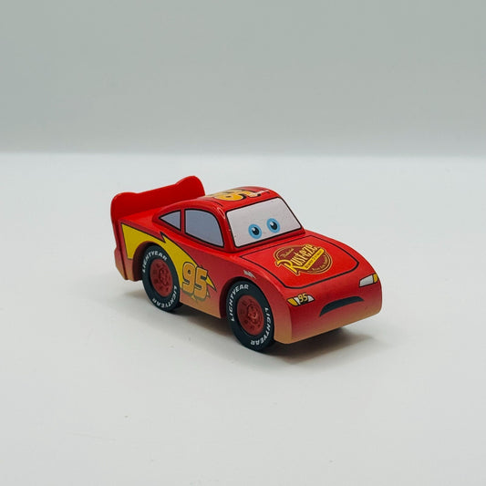 Disney Pixar Cars - WOOD DUSTY LIGHTNING MCQUEEN DIRT TRACK -  Wooden Toys R Us