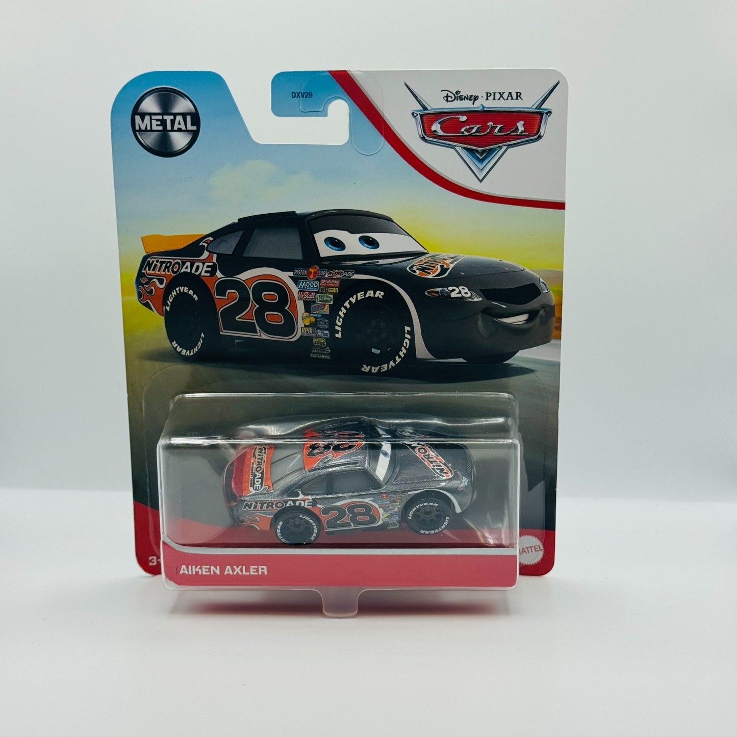Disney Pixar Cars - NITROADE AIKEN AXLER 2021 - 1:55 Diecast