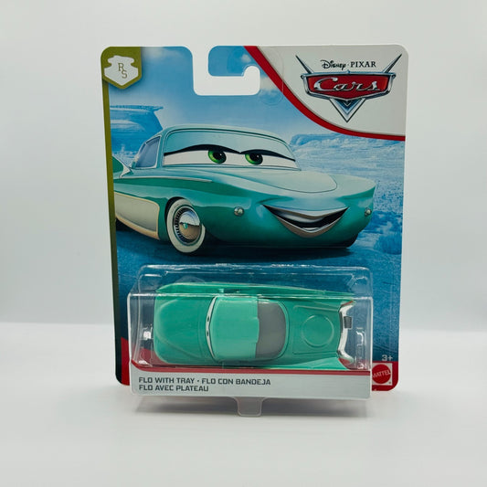 Disney Pixar Cars - FLO WITH TRAY Blue Desert 2019 - 1:55 Diecast