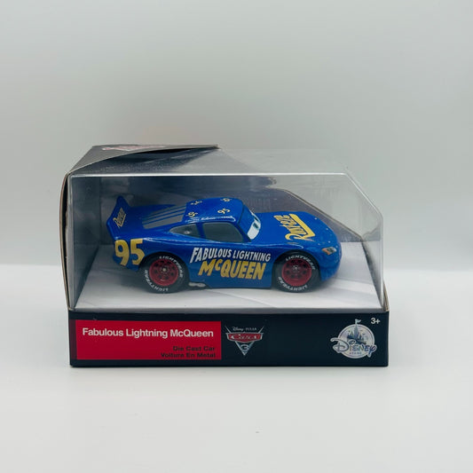 Disney Pixar Cars - FABULOUS LIGHTNING MCQUEEN Disney Store - 1:43 Diecast