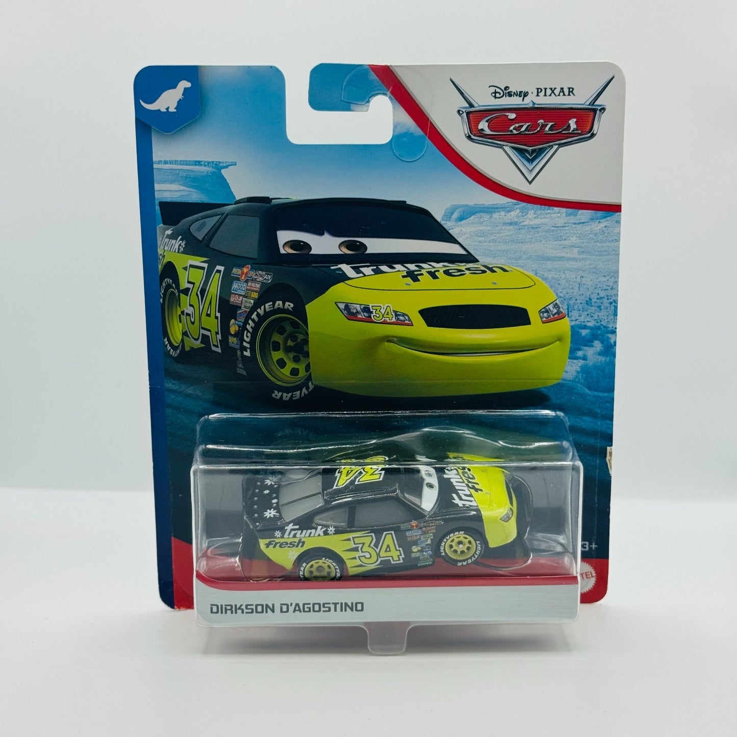 Disney Pixar Cars - TRUNK FRESH DIRKSON D'AGOSTINO Blue Desert - 1:55 Diecast