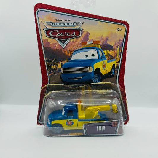 Disney Pixar Cars - RACE OFFICIAL TOW TRUCK TOM World of Cars 2008 1:55 Diecast