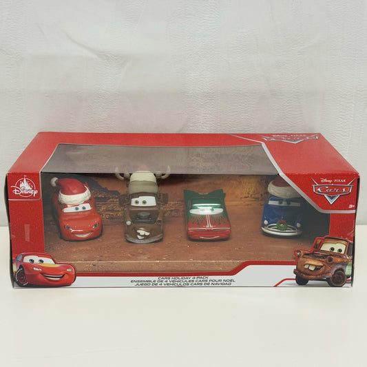 Disney Pixar Cars - CHRISTMAS 4-PACK REINDEER MATER, MCQUEEN 2025 - 1:43 Diecast