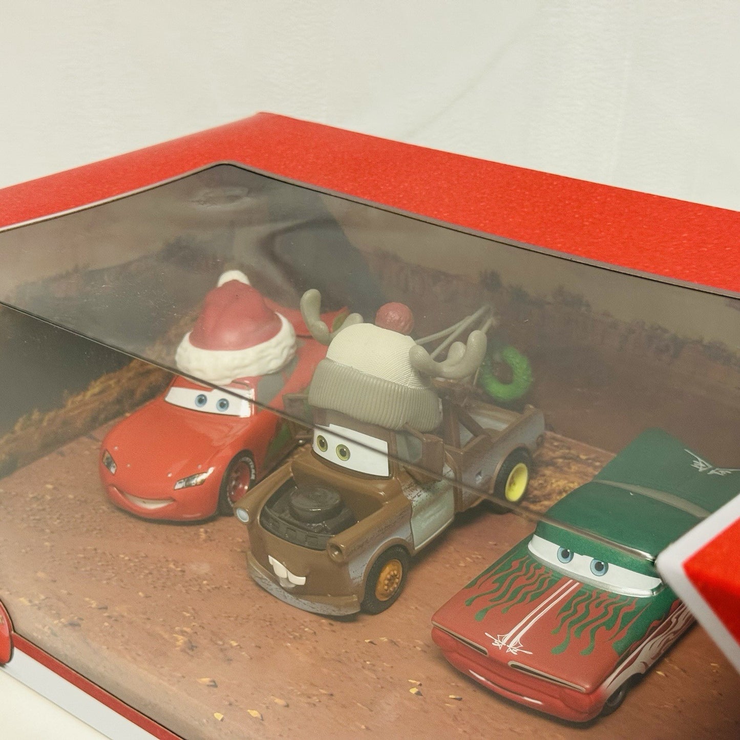 Disney Pixar Cars - CHRISTMAS 4-PACK REINDEER MATER, MCQUEEN 2025 - 1:43 Diecast