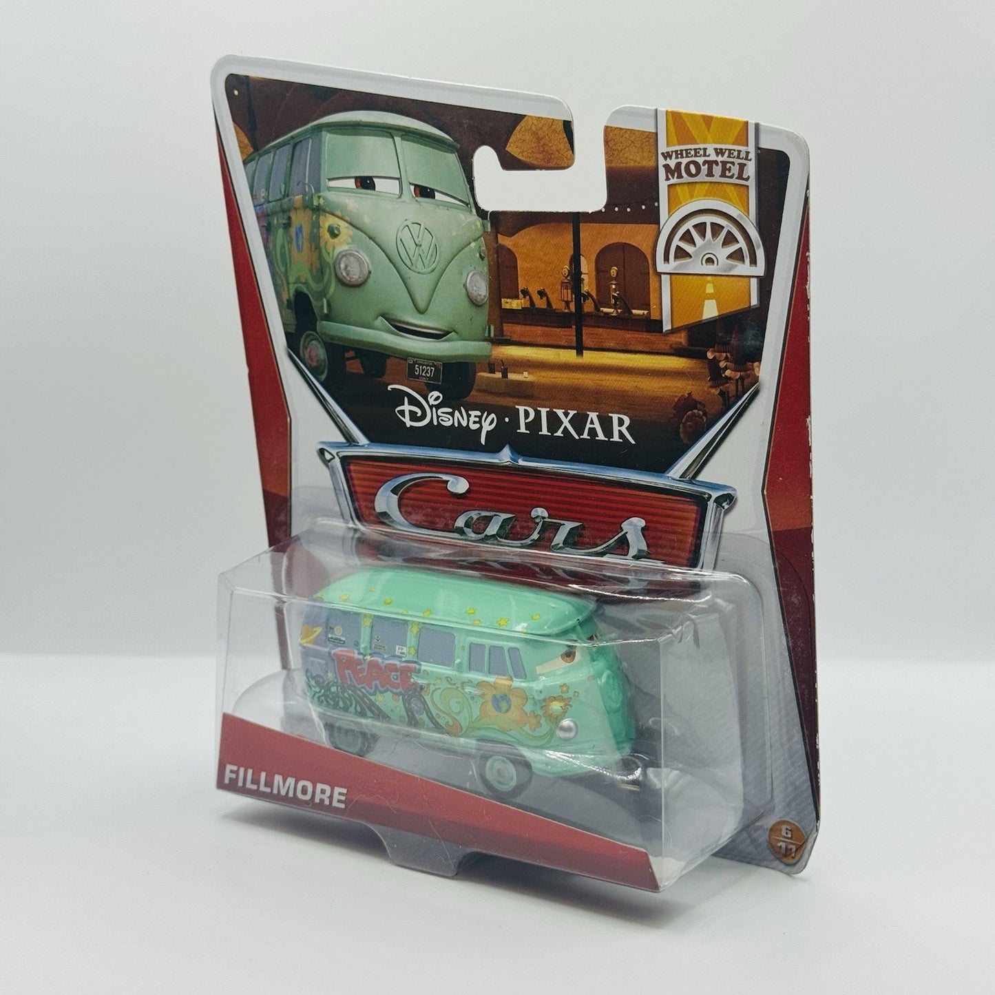 Disney Pixar Cars - FILLMORE Wheel Well Motel 2013 - 1:55 Diecast