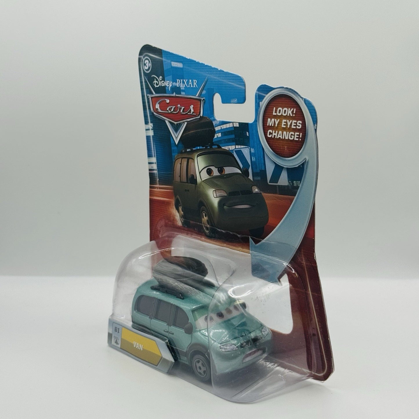 Disney Pixar Cars - SCREAMING VAN VARIANT LENTICULAR My Eyes Change 1:55 Diecast