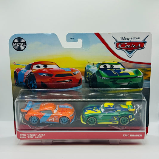 Disney Pixar Cars - RYAN INSIDE LANEY & ERIC BRAKER 2021 - 1:55 Diecast