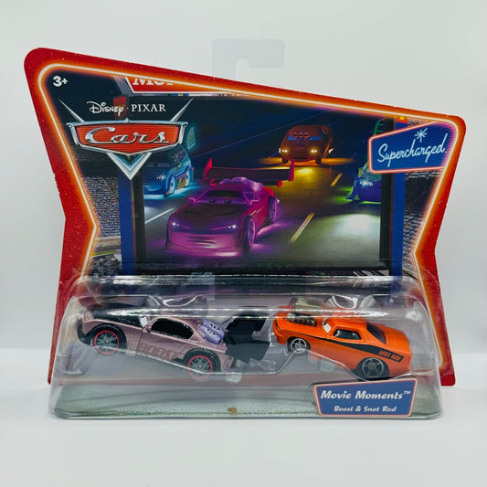 Disney Pixar Cars - BOOST & SNOT ROD Tuners Supercharged 2007 - 1:55 Diecast