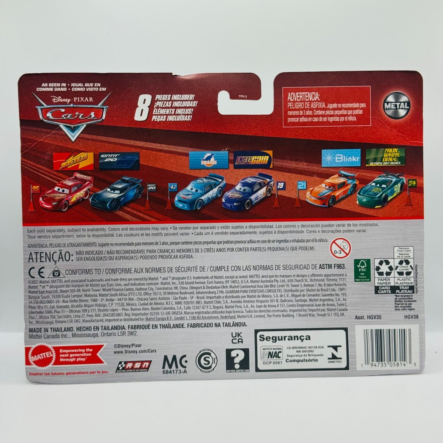 Disney Pixar Cars - ACCESSORY AIRBORNE & SUPERFLY Thunder Hollow - 1:55 Diecast