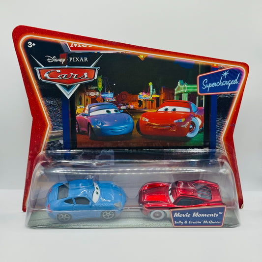 Disney Pixar Cars - SALLY & CRUISIN' MCQUEEN Supercharged 2007 - 1:55 Diecast