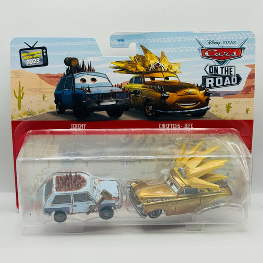 Disney Pixar Cars - JEREMY & CHIEFTESS On The Road 2022 - 1:55 Diecast