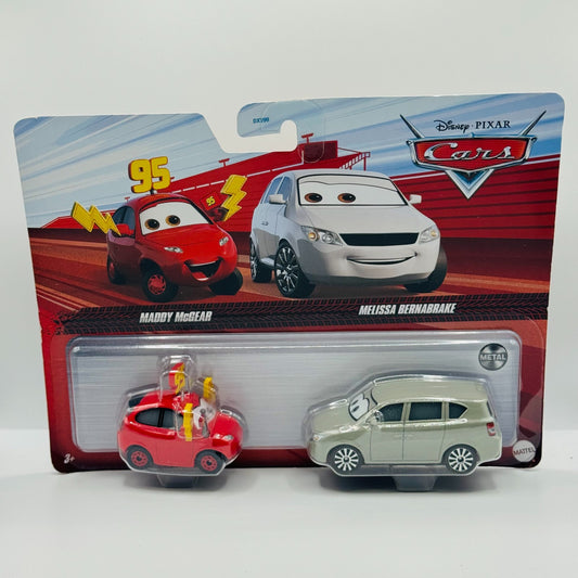 Disney Pixar Cars - MADDY MCGEAR & MELISSA BERNABRAKE - 1:55 Diecast