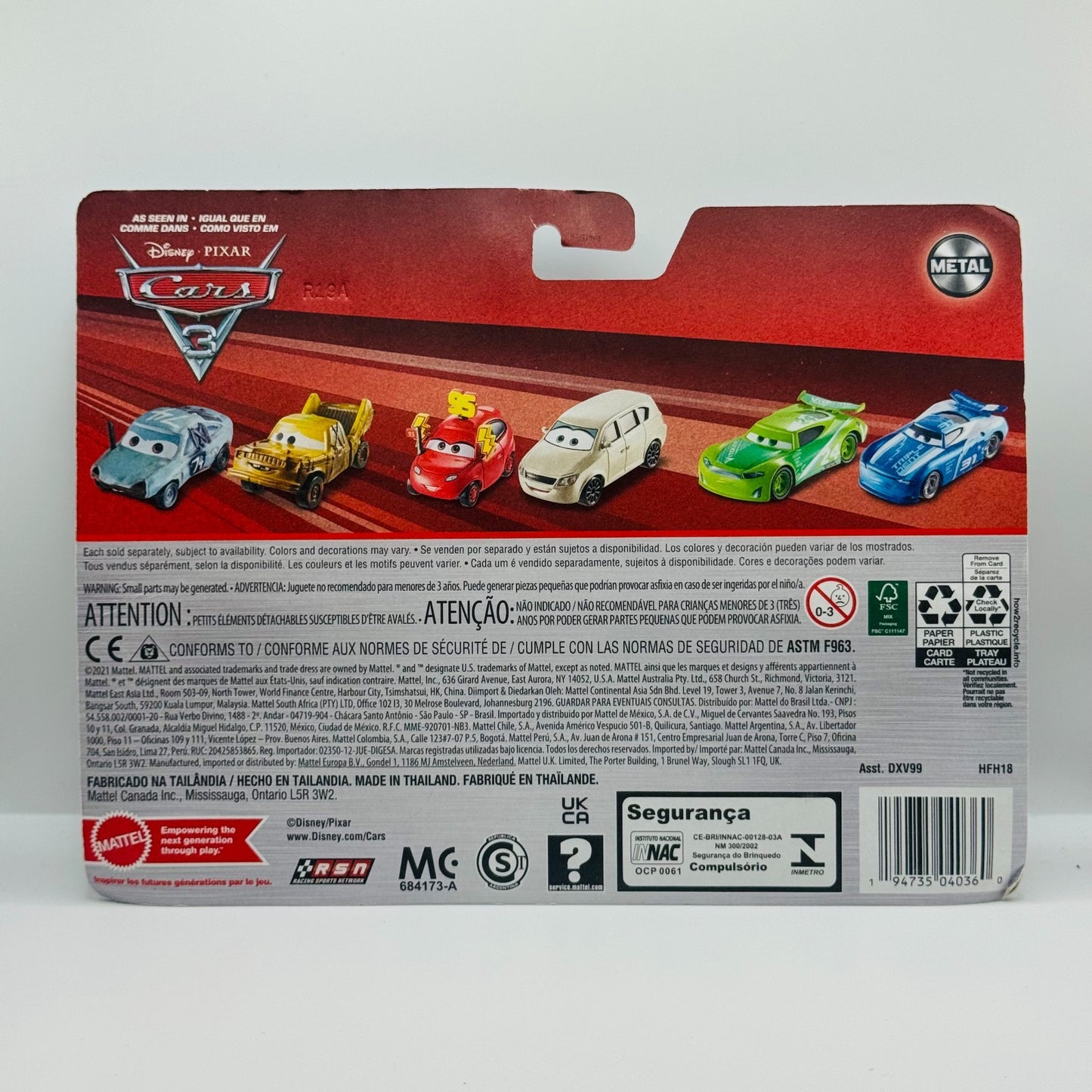Disney Pixar Cars - MADDY MCGEAR & MELISSA BERNABRAKE - 1:55 Diecast