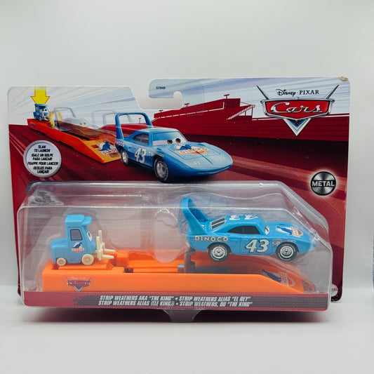 Disney Pixar Cars - THE KING & PITTY LAUNCHER 2022 - 1:55 Diecast