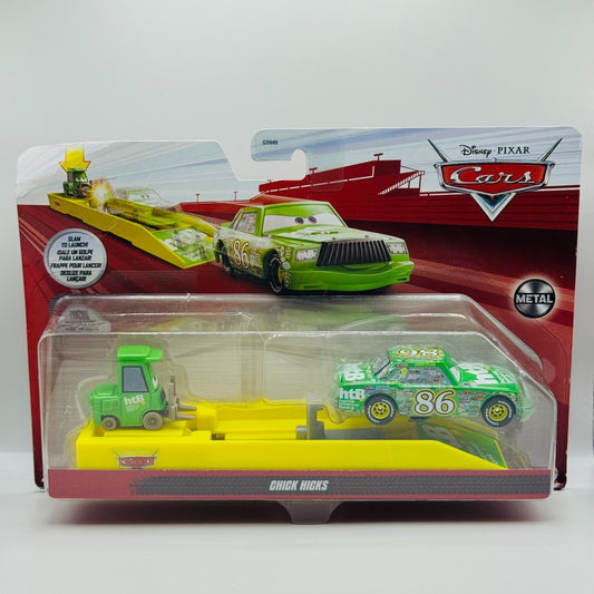 Disney Pixar Cars - CHICK HICKS & PITTY LAUNCHER 2022 - 1:55 Diecast