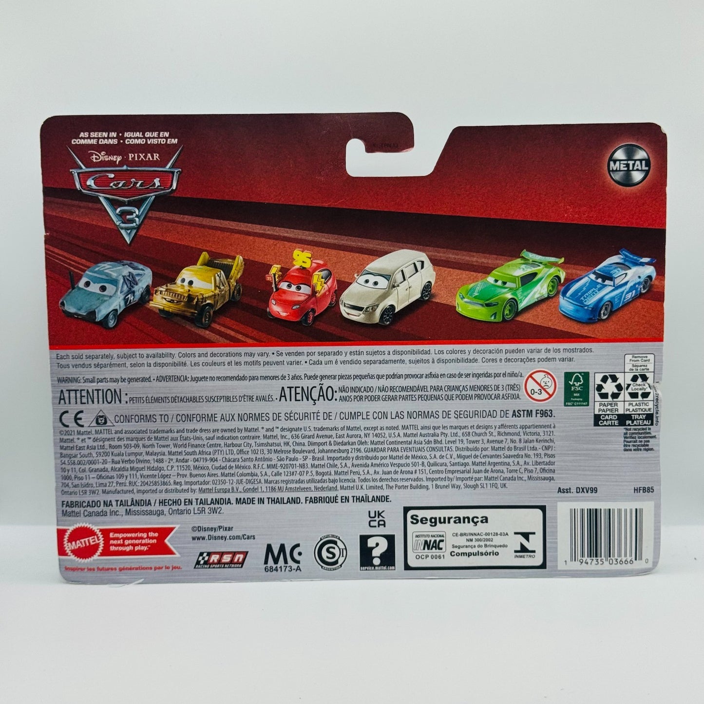 Disney Pixar Cars - CHASE RACELOTT & CAM SPINNER 2022 - 1:55 Diecast