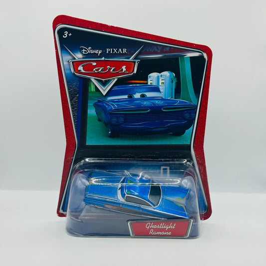 Disney Pixar Cars - BLUE GHOSTLIGHT RAMONE Supercharged 2007 - 1:55 Diecast