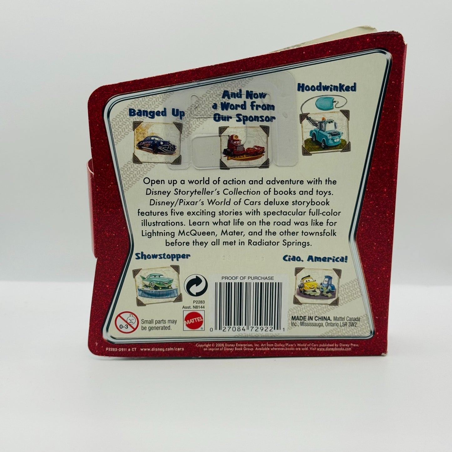 Disney Pixar Cars - STORY TELLERS RUSTY RUST-EZE 2009 - 1:55 Diecast
