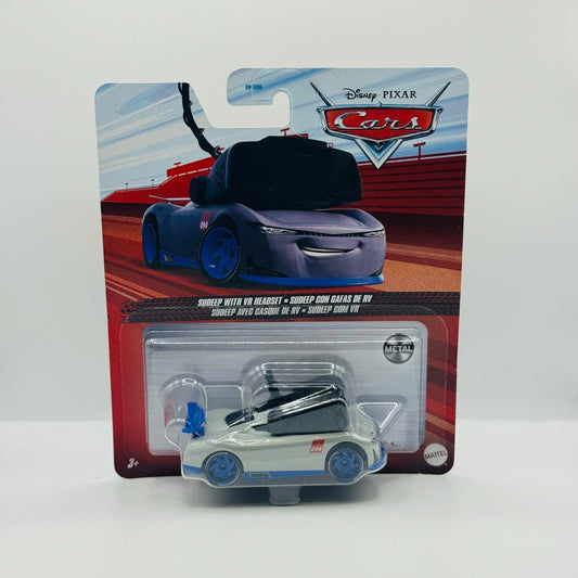 Disney Pixar Cars - JAE JAY SUDEEP WITH VR HEADSET 2022 - 1:55 Diecast