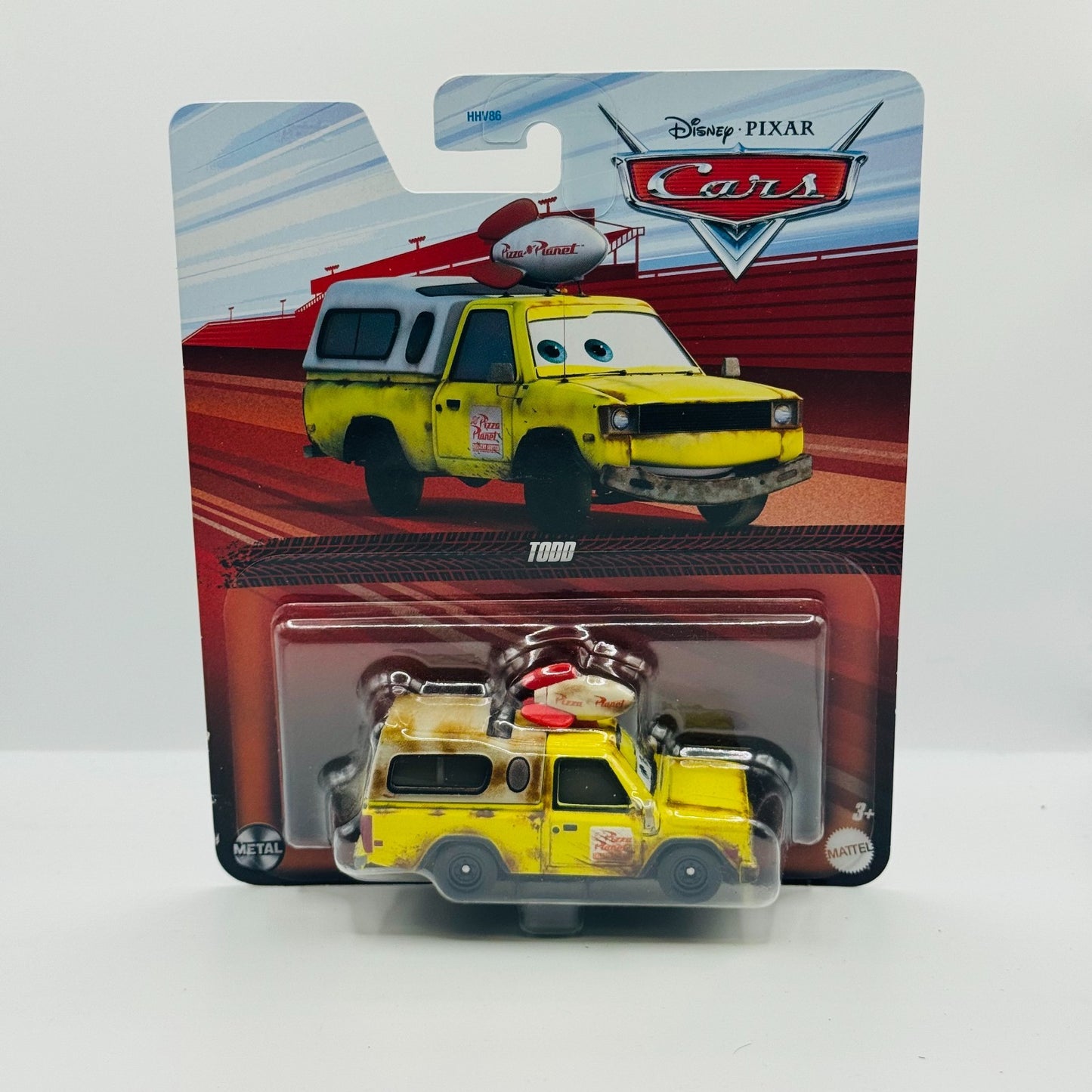 Disney Pixar Cars - TODD THE PIZZA PLANET TRUCK 2023 - 1:55 Diecast