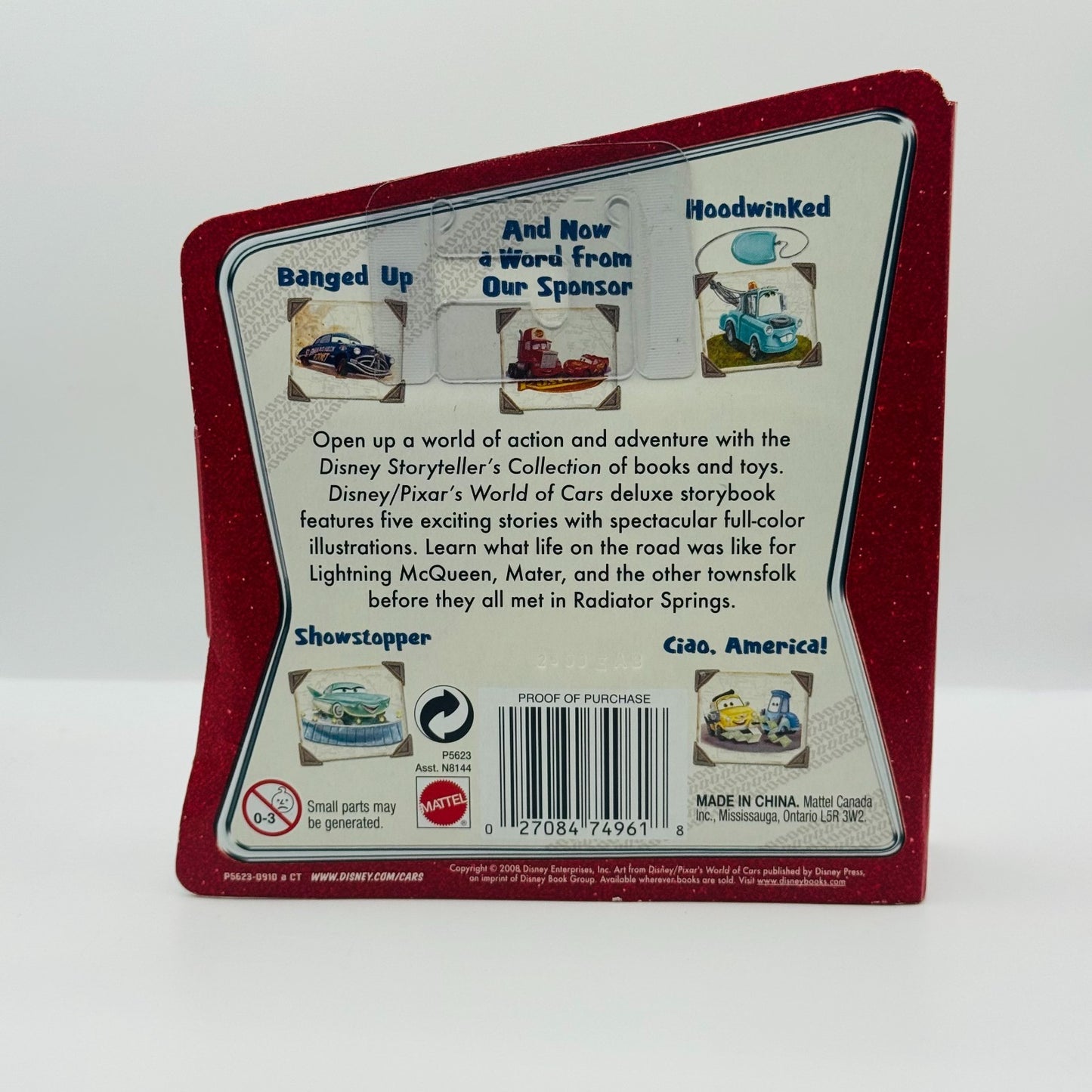 Disney Pixar Cars - STORY TELLERS LAVERNE MOTORAMA SHOWSTOPPER 2009 1:55 Diecast