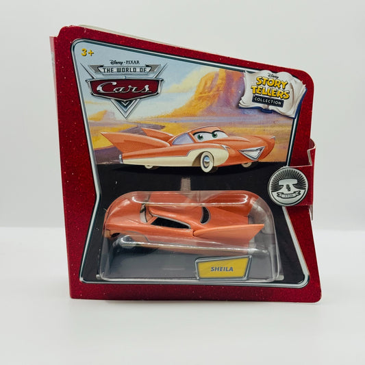 Disney Pixar Cars - STORY TELLERS SHELIA MOTORAMA SHOWSTOPPERS 2009 1:55 Diecast
