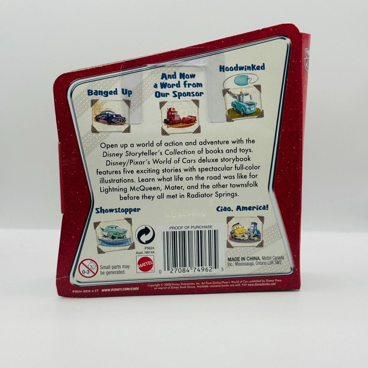 Disney Pixar Cars - STORY TELLERS SHELIA MOTORAMA SHOWSTOPPERS 2009 1:55 Diecast