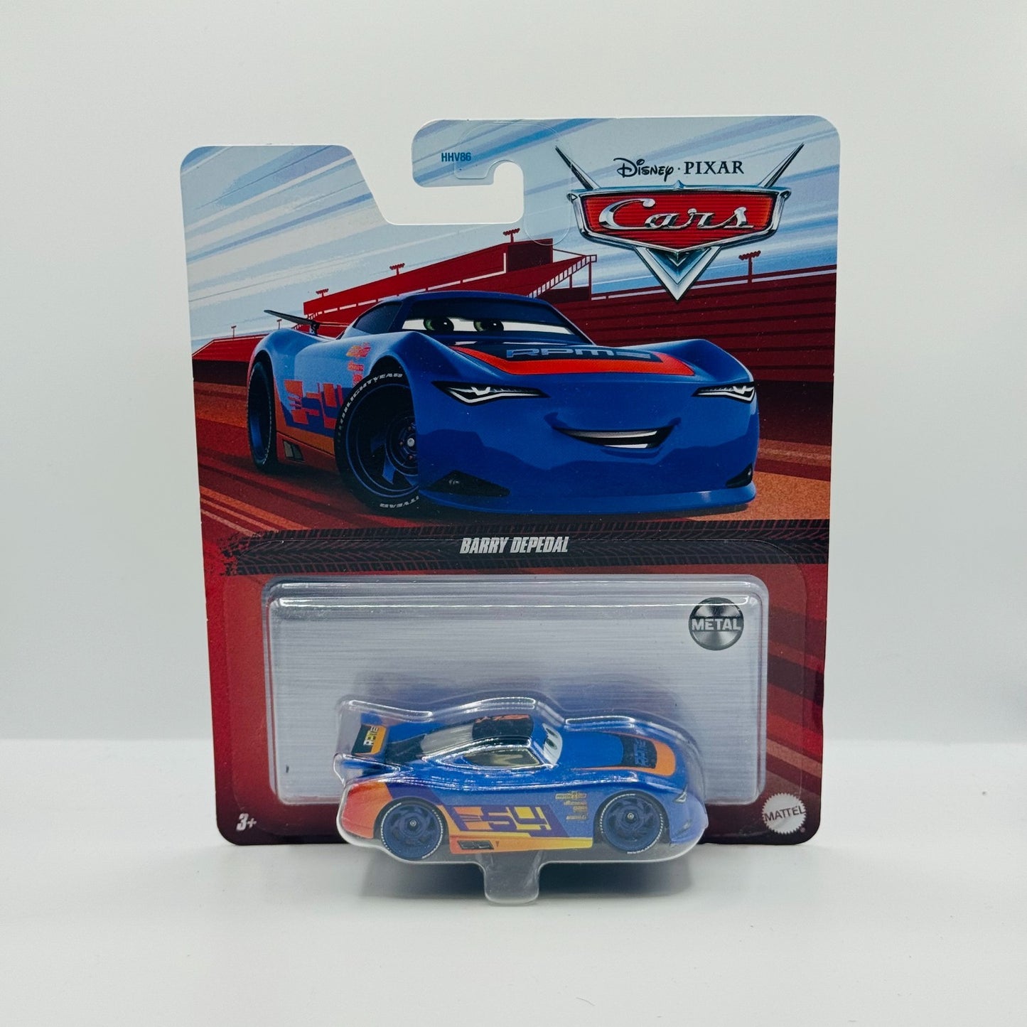Disney Pixar Cars - BARRY DEPEDAL RPM 2022 - 1:55 Diecast