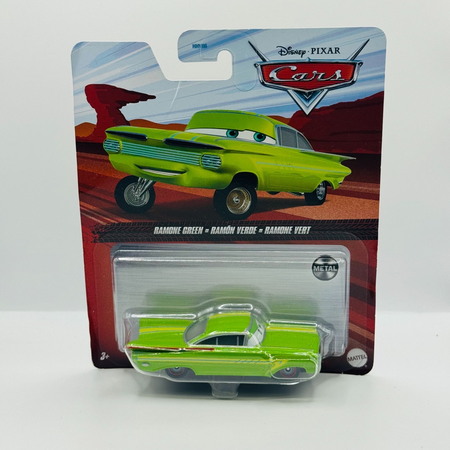 Disney Pixar Cars - BODY SHOP ARTIST RAMONE GREEN 2022 - 1:55 Diecast