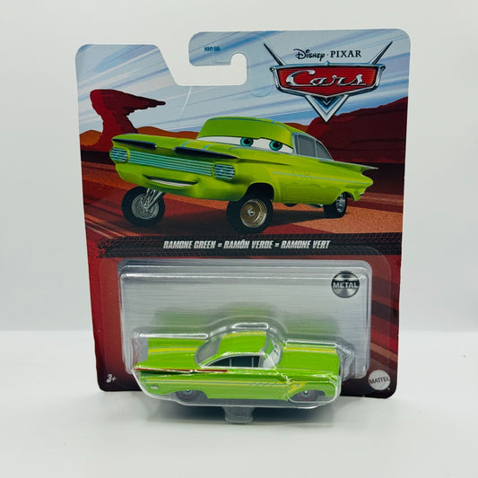 Disney Pixar Cars - BODY SHOP ARTIST RAMONE GREEN 2022 - 1:55 Diecast