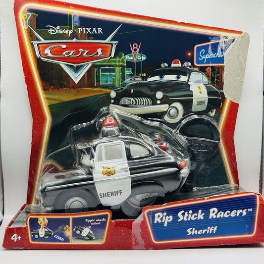 Disney Pixar Cars - RIP STICK RACERS SHERIFF - Supercharged 2007